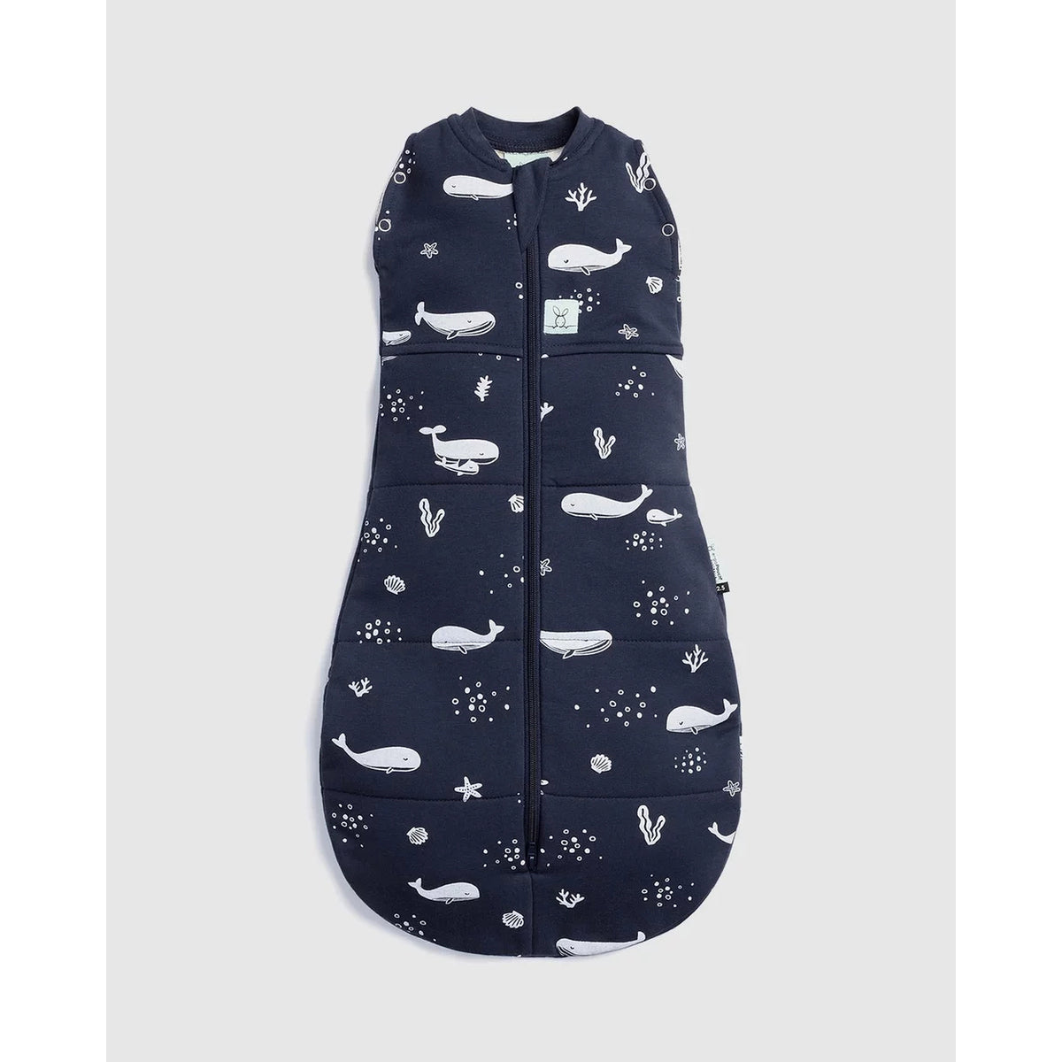 ergoPouch Cocoon Swaddle Bag 2.5 TOG Whale Petit Bazaar