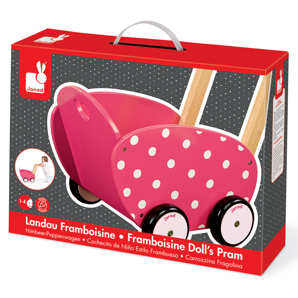 Janod dolls pram best sale