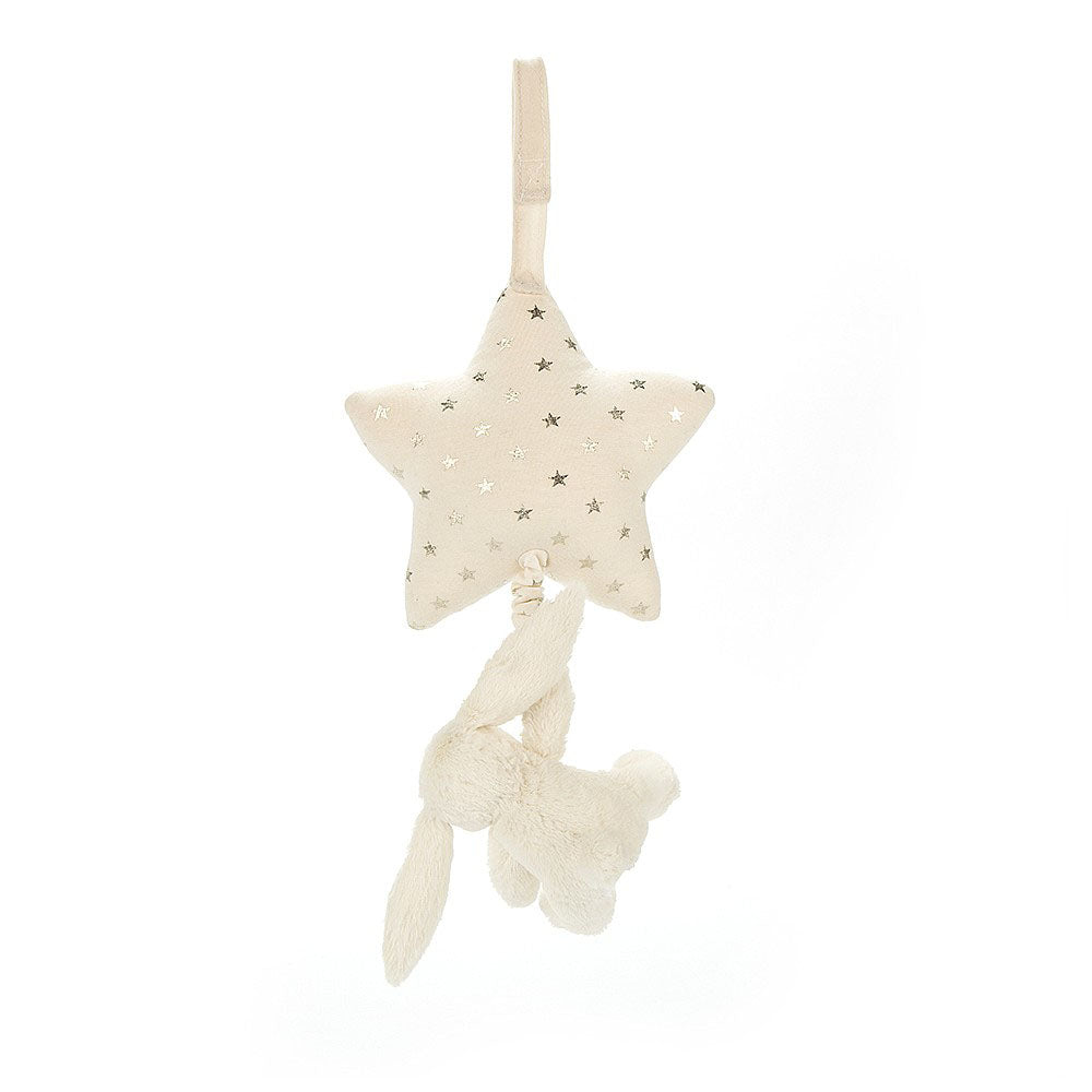 Jellycat bunny star store musical pull