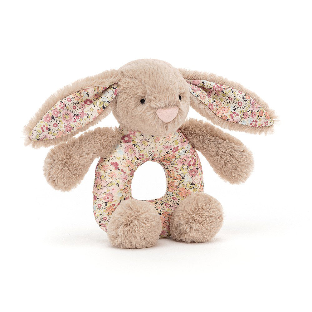 Jellycat Blossom Bea Beige Bunny Grabber Petit Bazaar