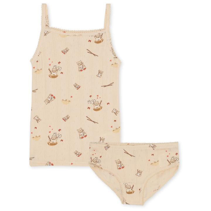 Minnie Organic Cotton Underwear GOTS Cherry Printed