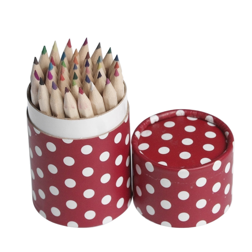 Rex Tube Red Retrospot 36 Pencils – Petit Bazaar