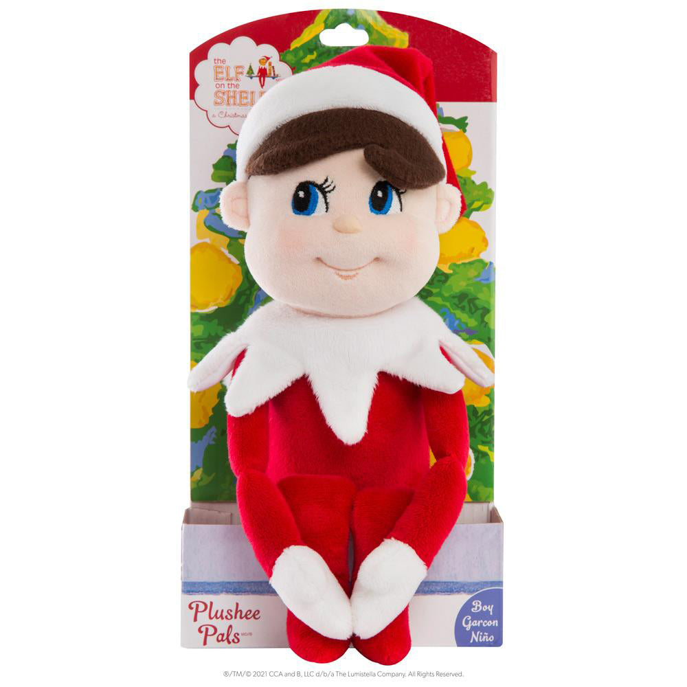 The Elf on the Shelf 12 Plushee Pal Snuggler Elf Light Girl & Boy 