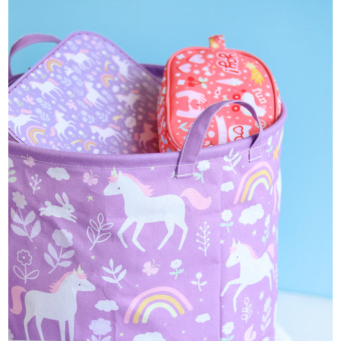 a-little-lovely-company-storage-basket-unicorn-dreams-allc-stbaud29