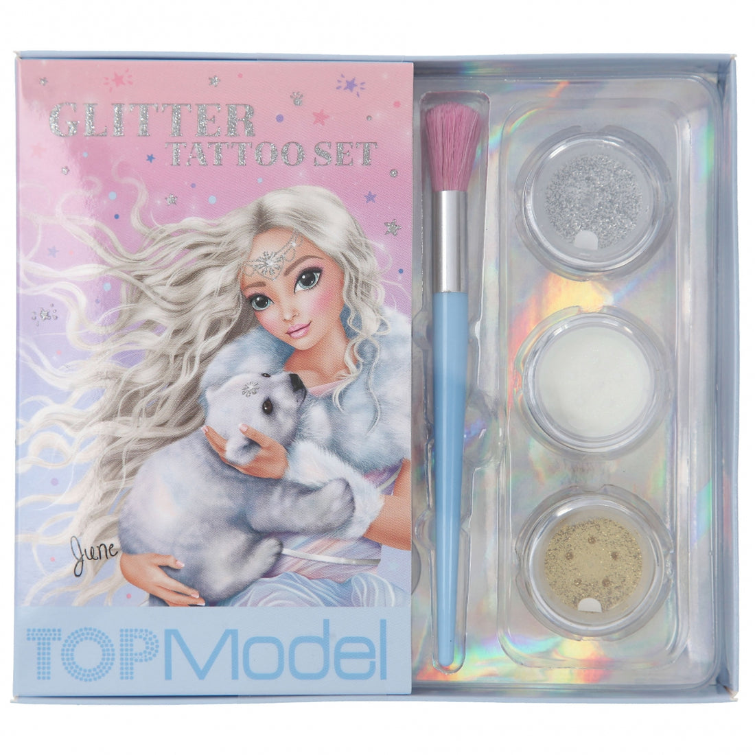 Depesche Topmodel Glitter Tattoo Set Iceworld