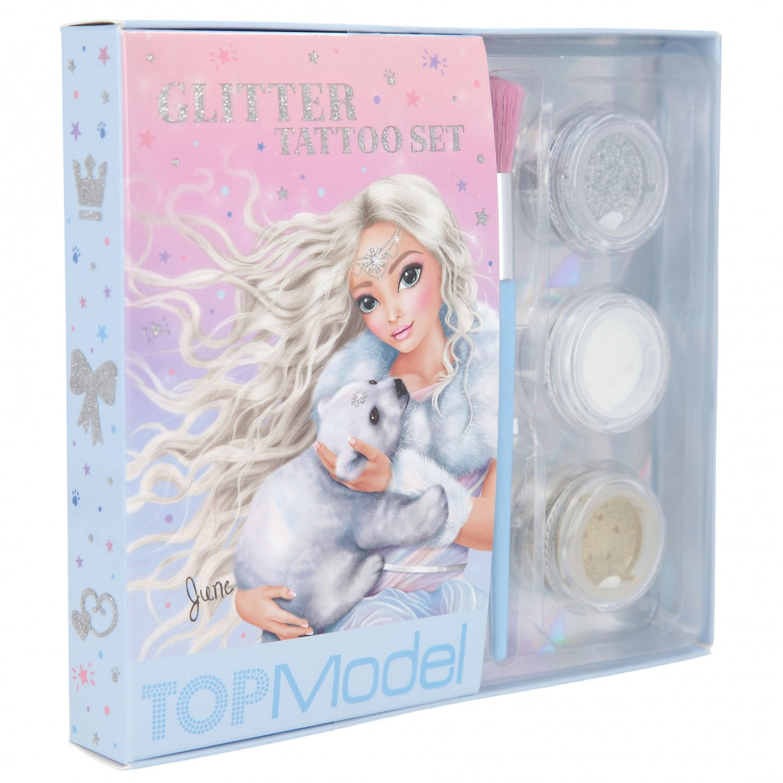 Depesche Topmodel Glitter Tattoo Set Iceworld