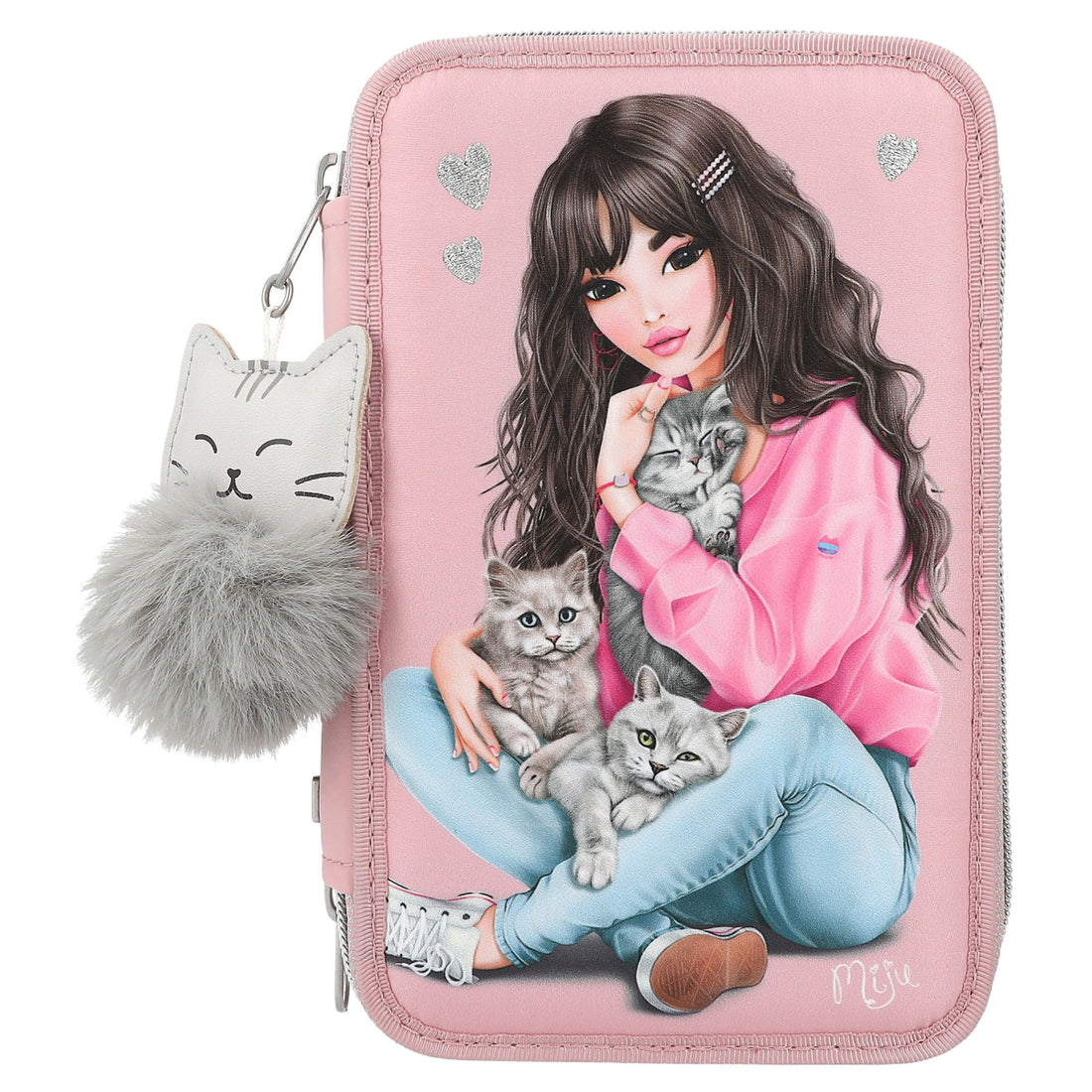 depesche-topmodel-triple-pencil-case-kitten-new-depe-0011754