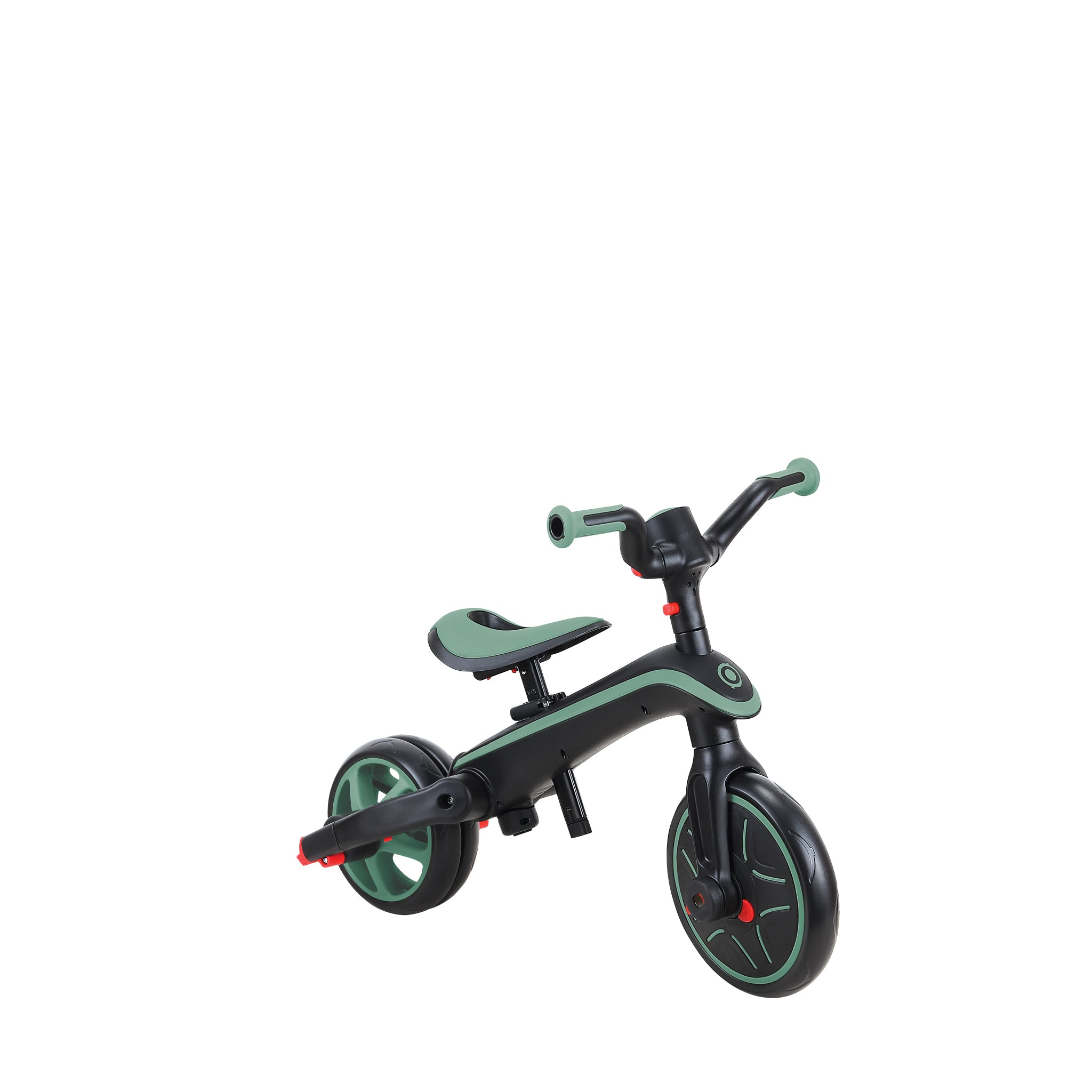 Globber Explorer Trike Foldable 4 in 1 - Olive (10m - 5y)