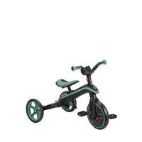 Globber Explorer Trike Foldable 4 in 1 - Olive (10m - 5y)