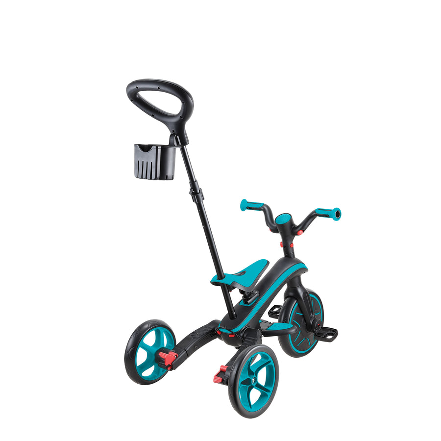 Globber Explorer Trike Foldable 4 in 1 - Teal (10m - 5y)