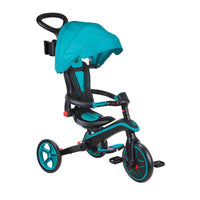 Globber Explorer Trike Foldable 4 in 1 - Teal (10m - 5y)