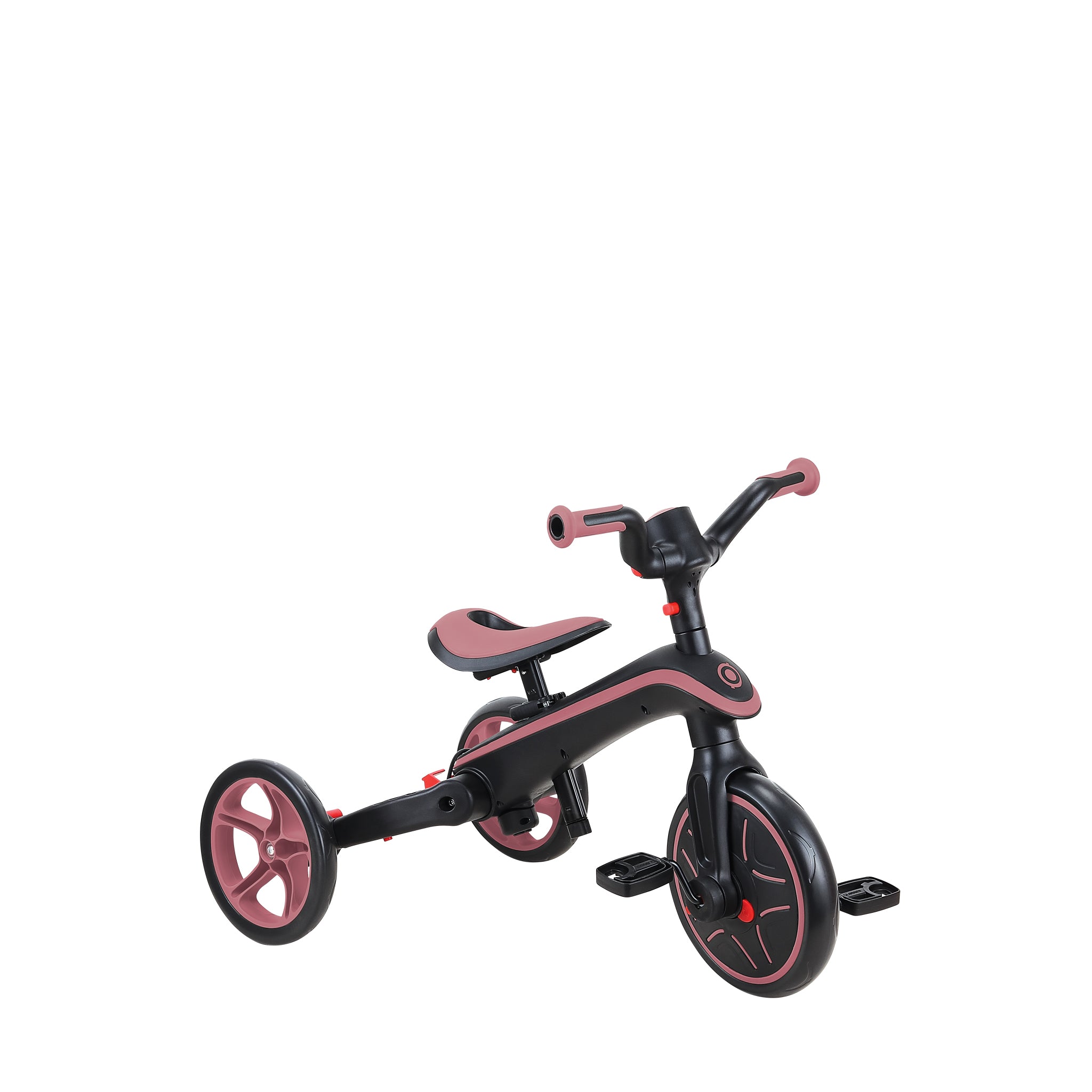 Globber Explorer Trike Foldable 4 in 1 - Pastel Pink (10m - 5y)