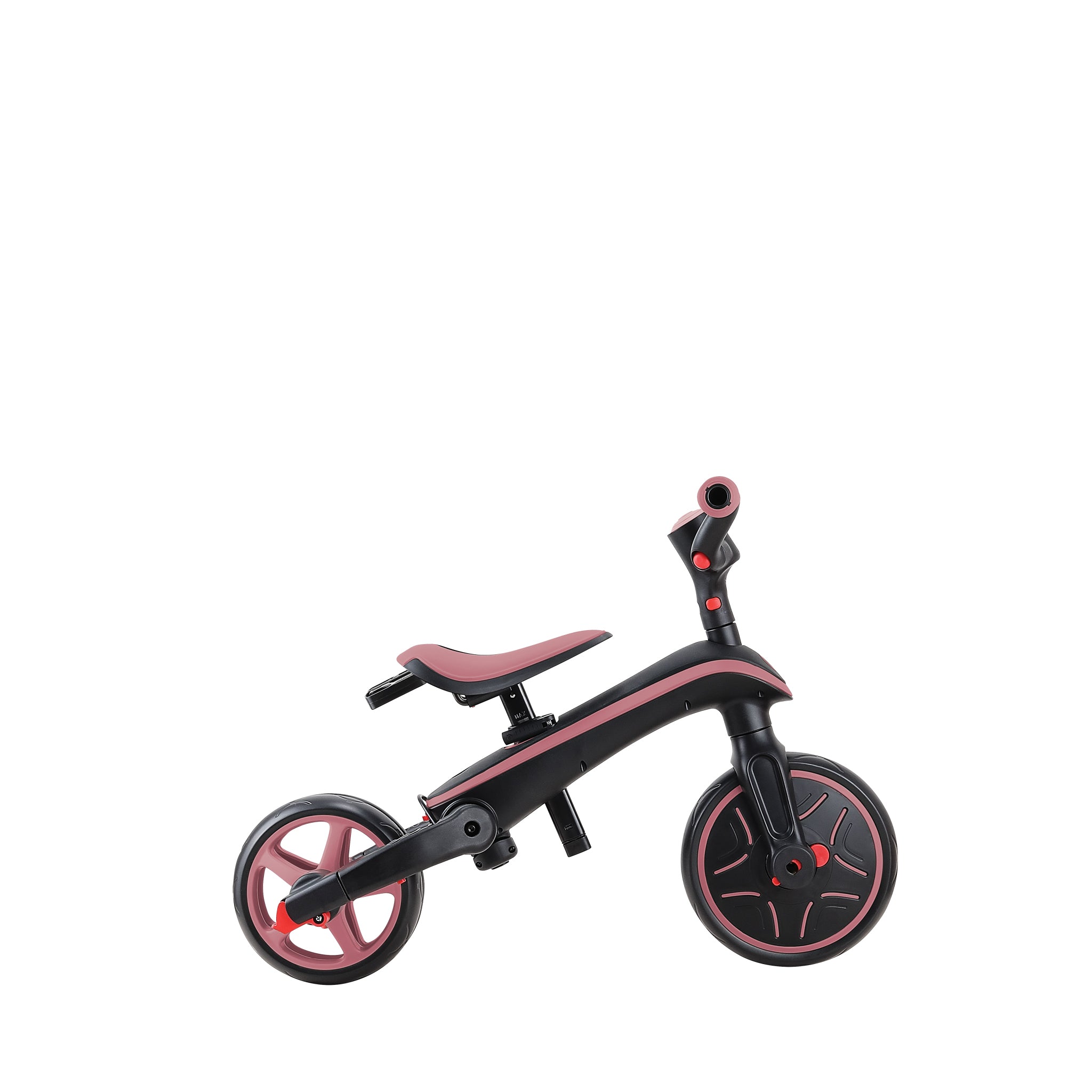 Globber Explorer Trike Foldable 4 in 1 - Pastel Pink (10m - 5y)