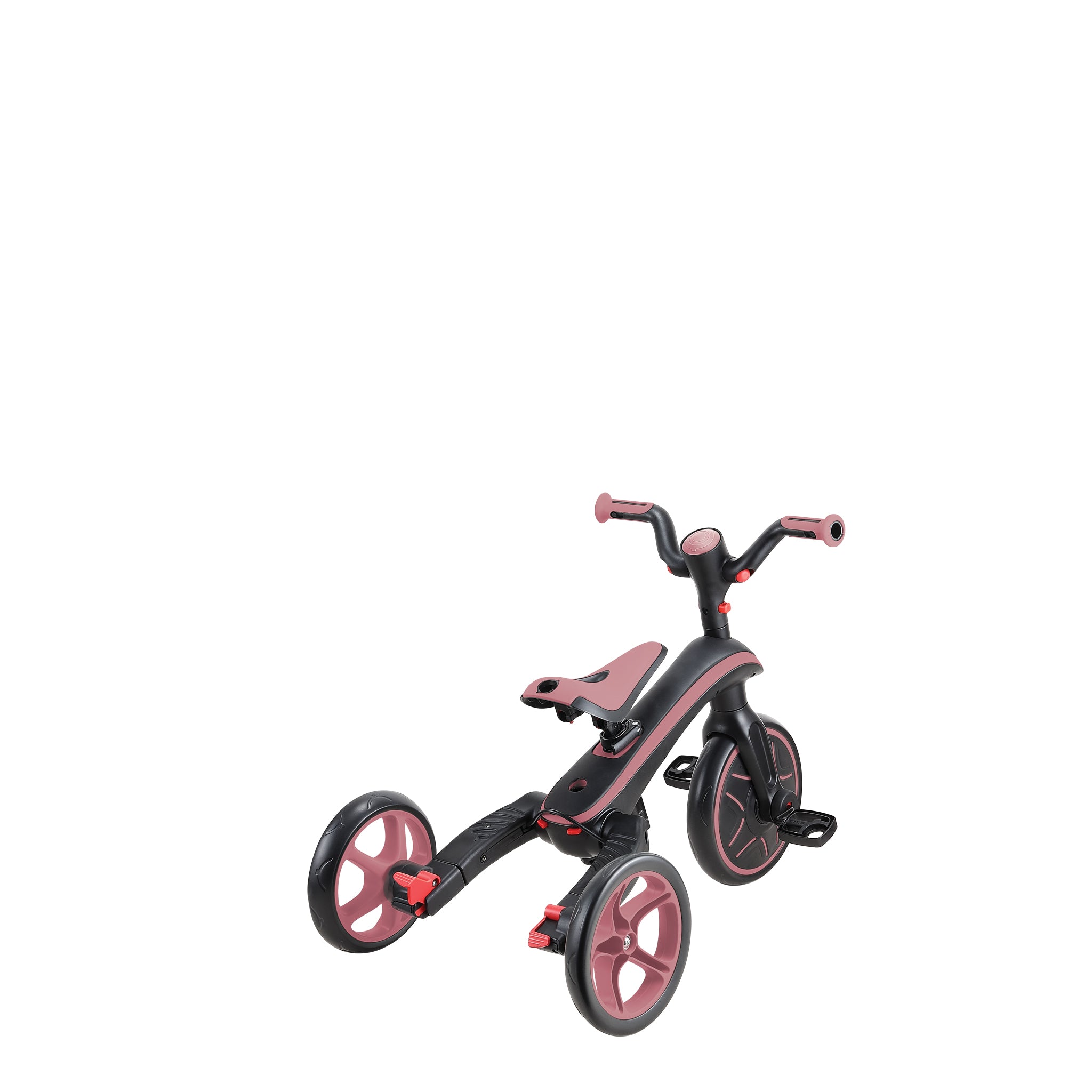 Globber Explorer Trike Foldable 4 in 1 - Pastel Pink (10m - 5y)