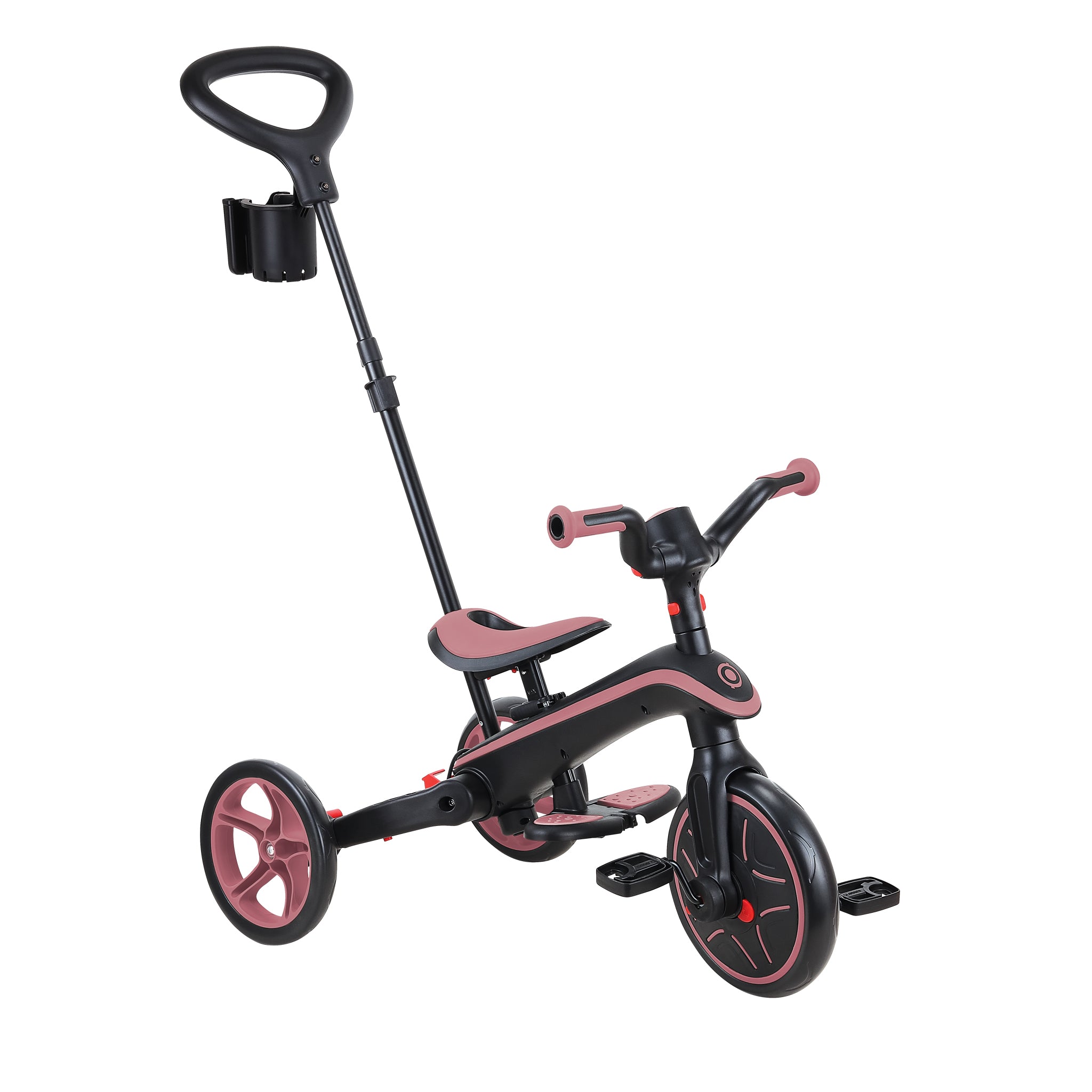 Globber Explorer Trike Foldable 4 in 1 - Pastel Pink (10m - 5y)