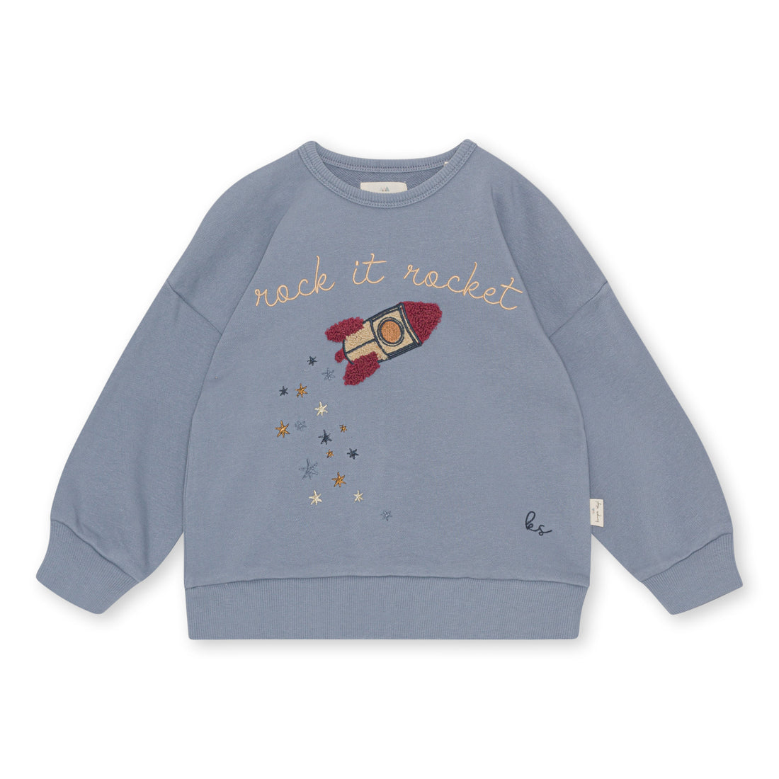 konges-sløjd-lou-sweatshirt-flint-stone-kong-s23ks4472-fs-2y