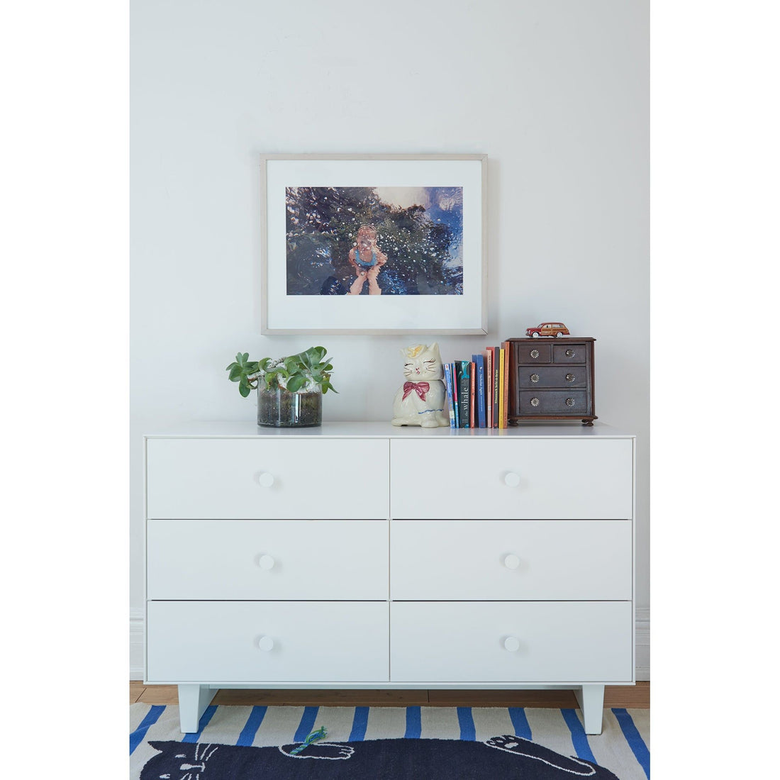 Oeuf 6 Drawer Dresser Birch - Rhea Base