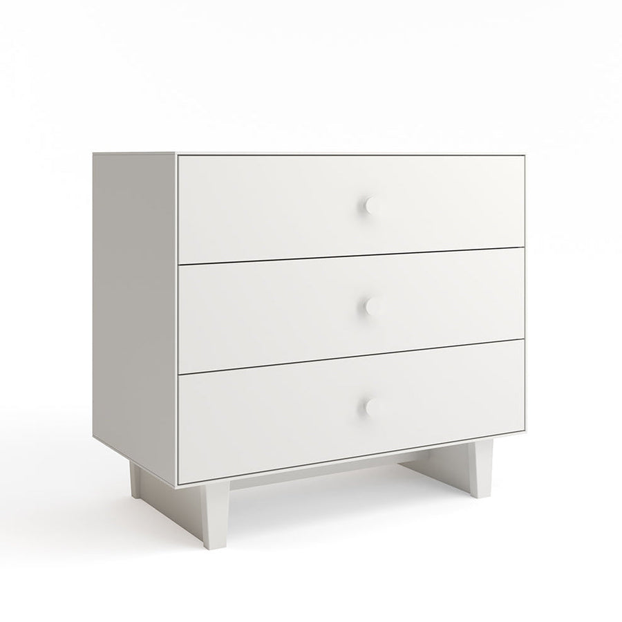 Oeuf 3 Drawer Dresser White - Rhea Base