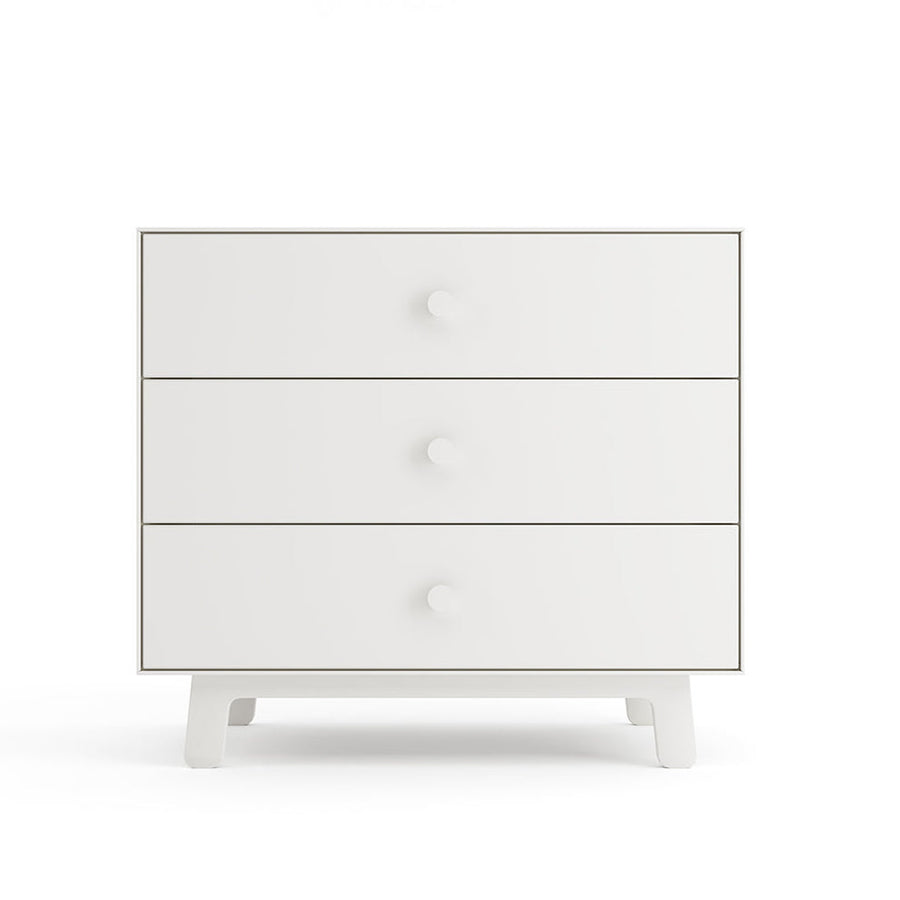 Oeuf 3 Drawer Dresser White - Sparrow Base