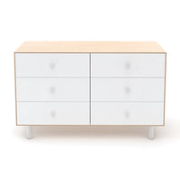 Oeuf 6 Drawer Dresser Birch - Classic Base (Pre-Order; Est. Delivery in 6-10 Weeks)