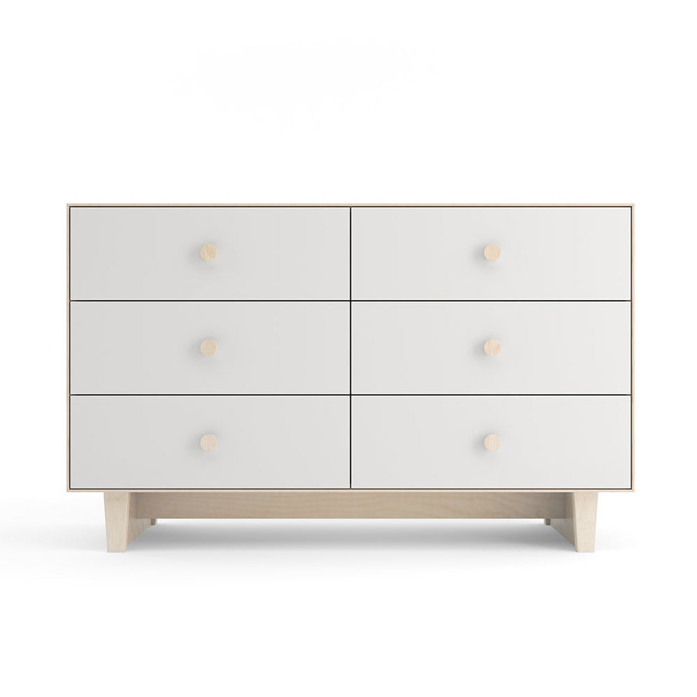 Oeuf 6 Drawer Dresser Birch - Rhea Base