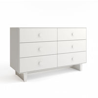 Oeuf 6 Drawer Dresser White - Rhea Base