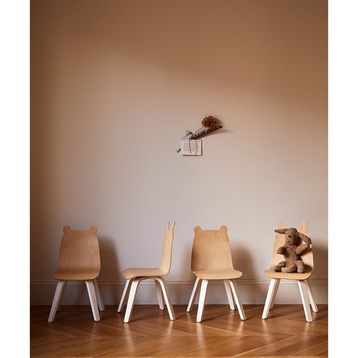 Oeuf Play Chair Rabbit Birch