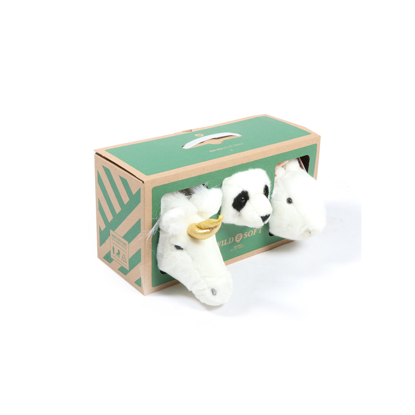 wild-&-soft-lovely-box-set-of-3-sm-heads-unicorn-panda-rabbit-wild-ws5101