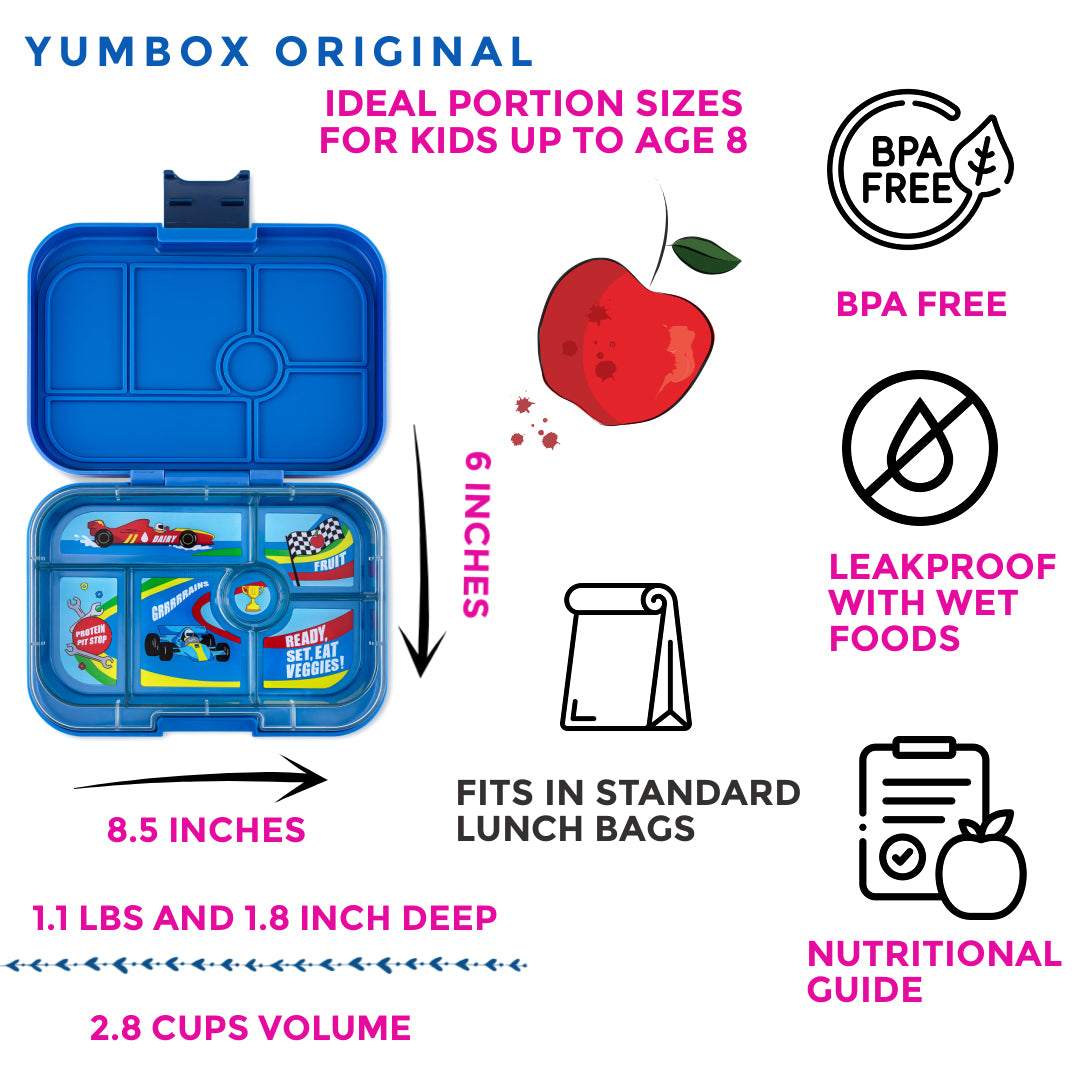 yumbox-original-6-compartment-surf-blue-race-cars-yumb-sbi202303c