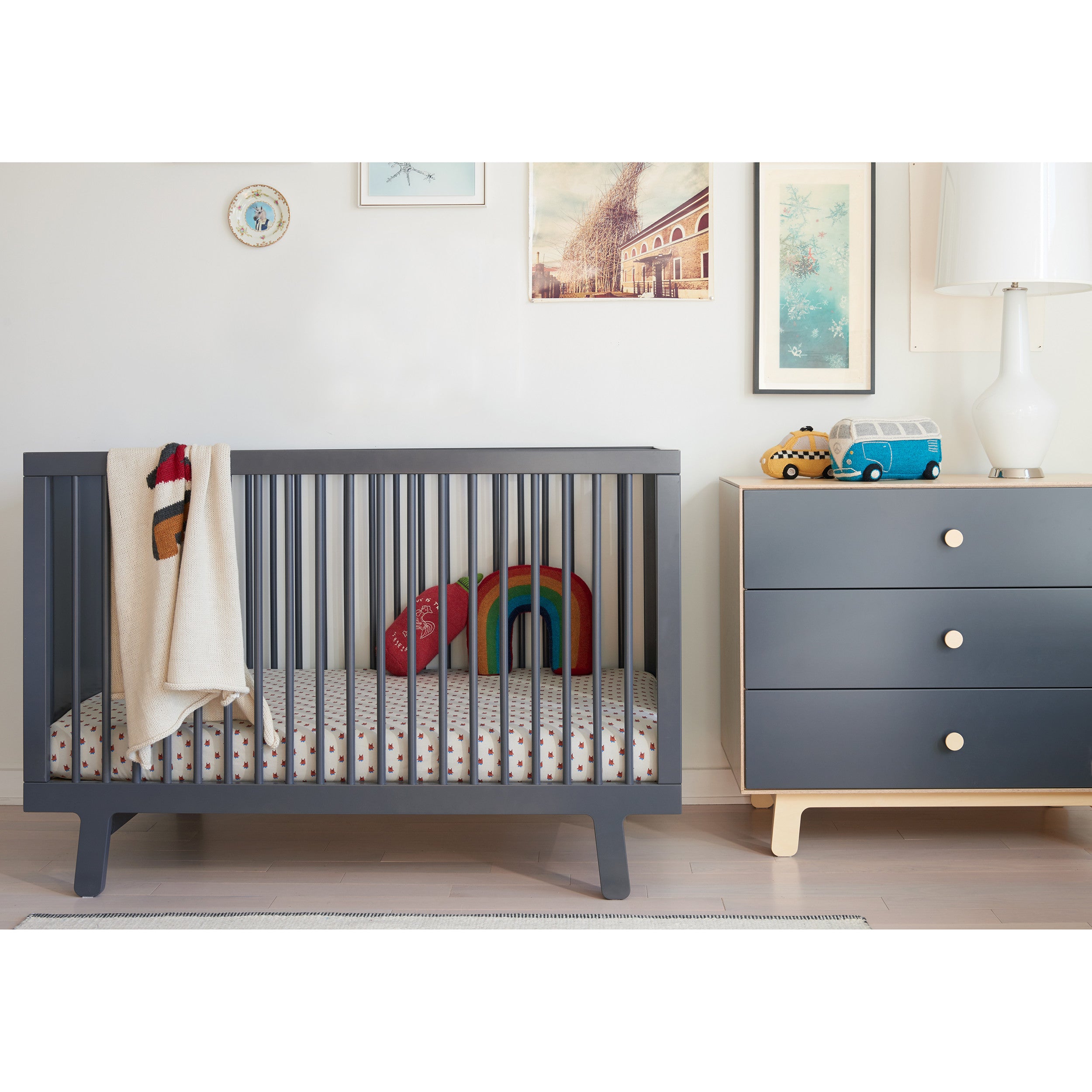 Oeuf Sparrow Crib Birch