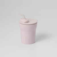 Miniware 天然聚乳酸PLA – 1-2-3 Sip! 愛喝水學飲水杯套裝 - Cotton Candy粉紅色