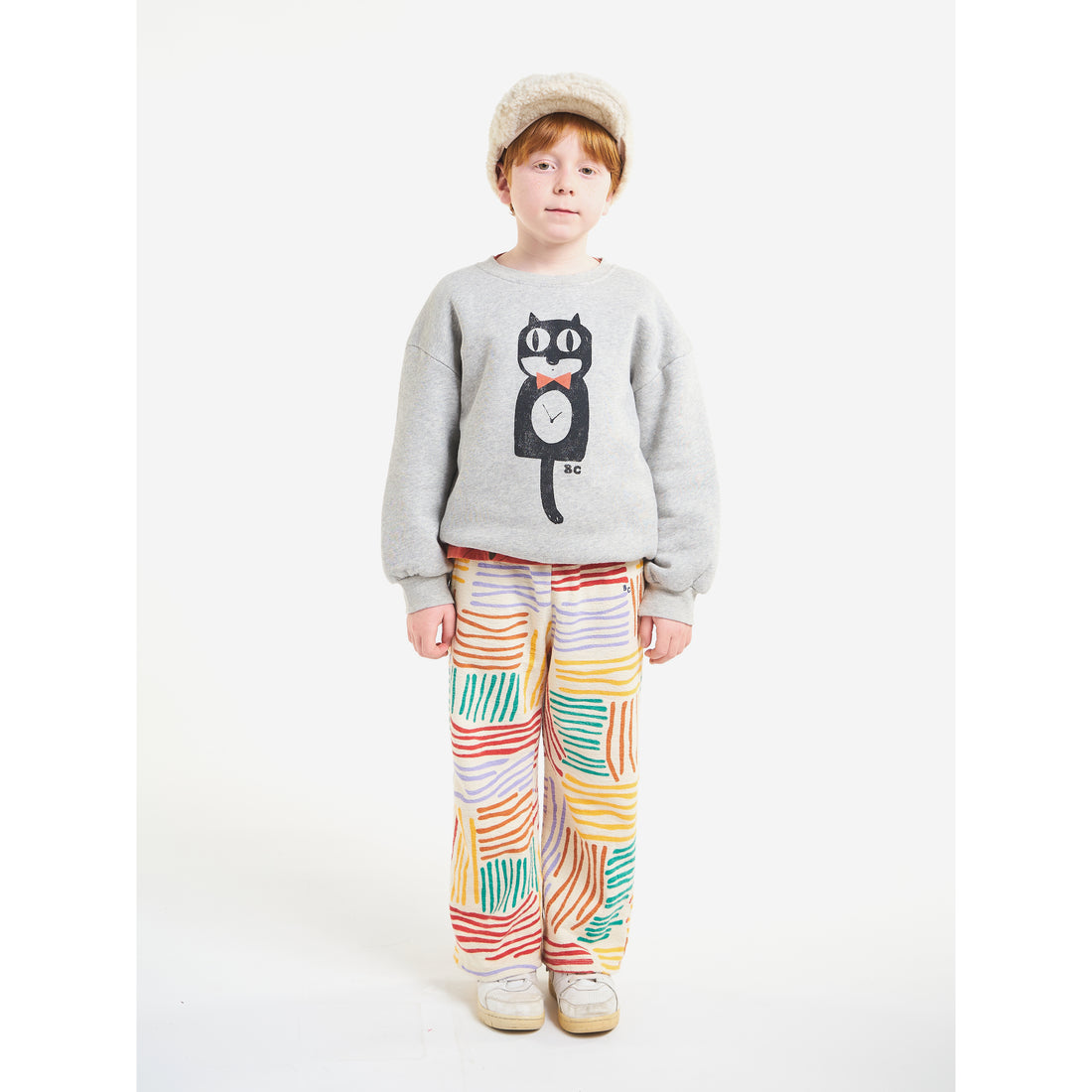 bobo-choses-cat-oclock-grey-melange-sweatshirt-bobo-w22222ac034-2-3y- (5)