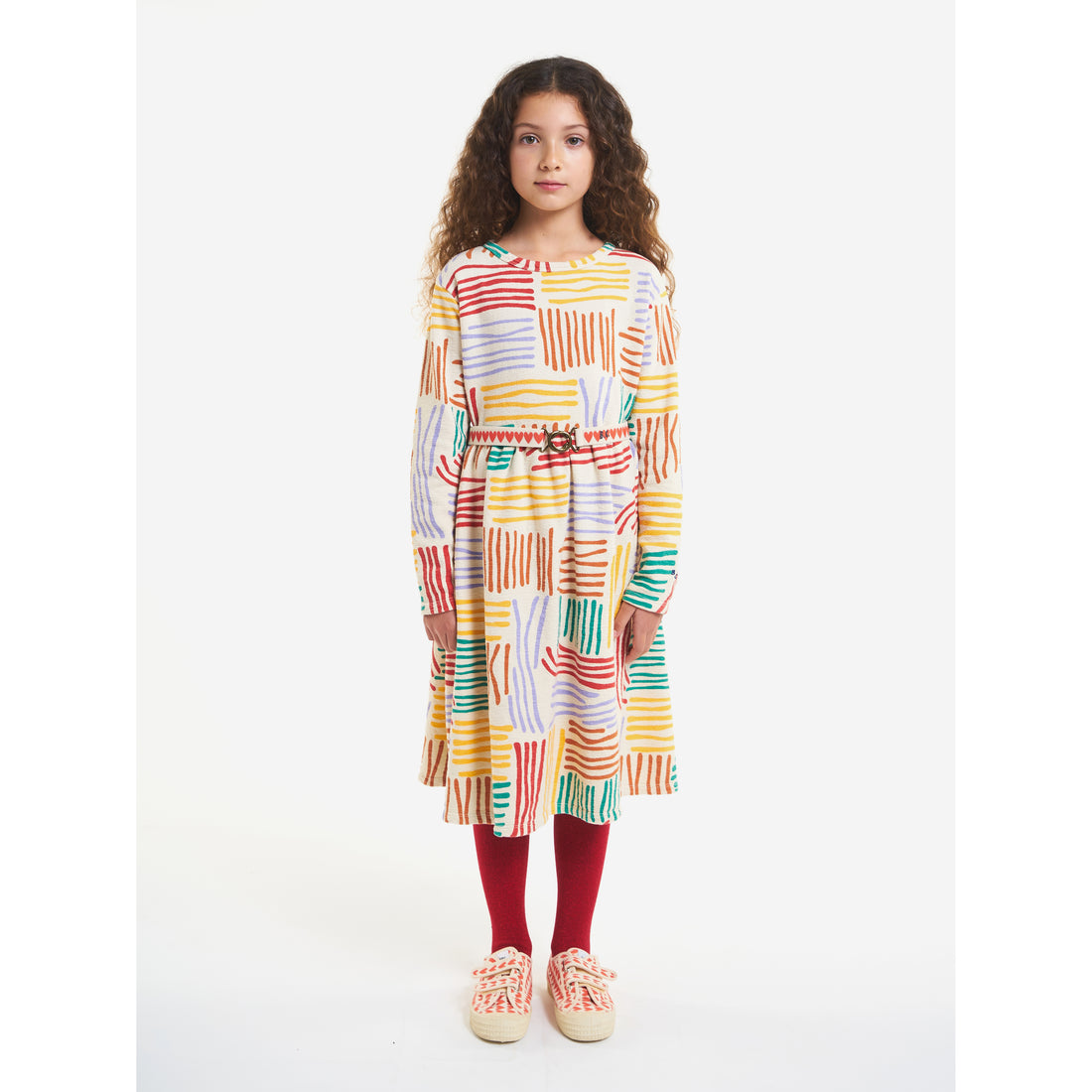 Bobo choses factory NWT CRAZY LINES ALL OVER DRESS