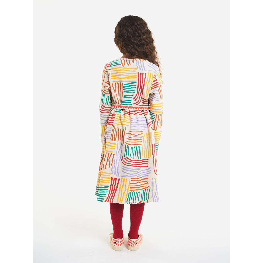 Bobo choses factory NWT CRAZY LINES ALL OVER DRESS