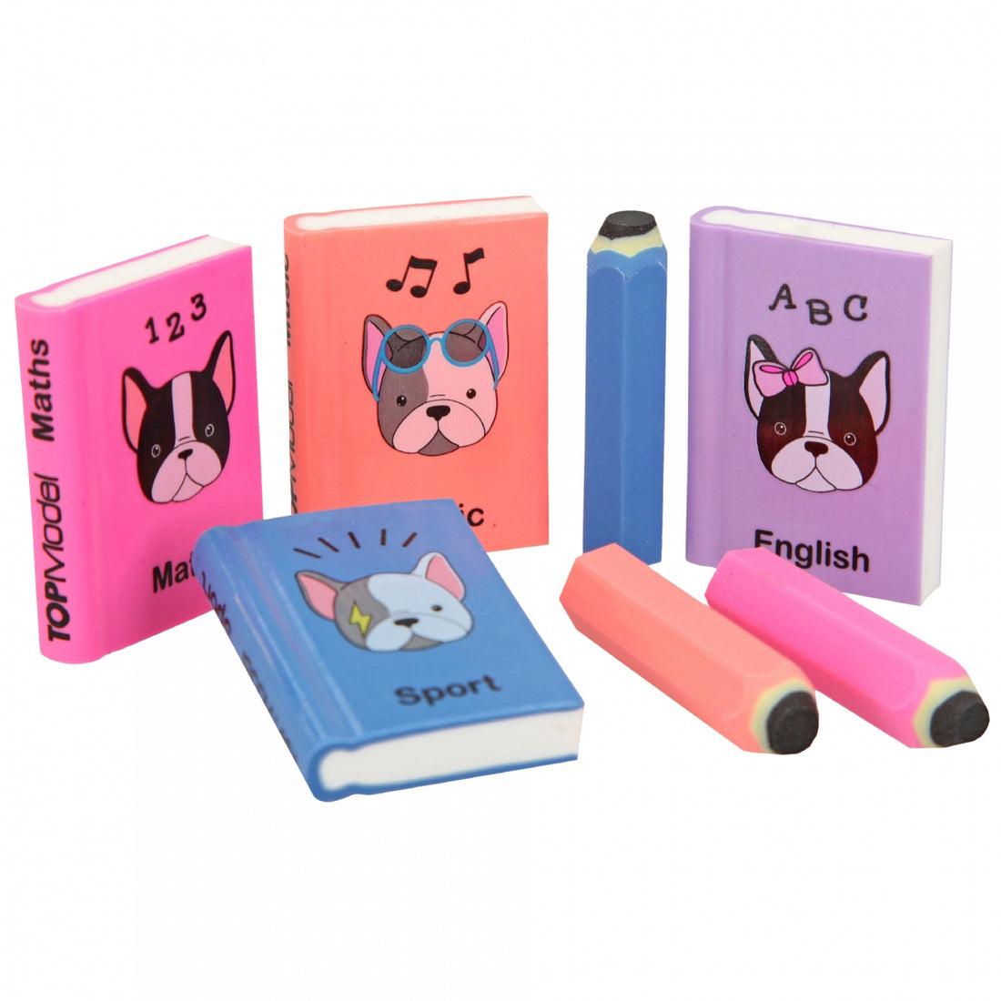 depesche-topmodel-eraser-set-mini-school-books-&-pencils-dog- (1)