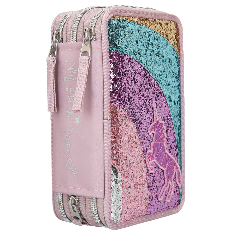 depesche-ylvi-filled-triple-pencil-case-rainbow-glitter-mauve- (2)