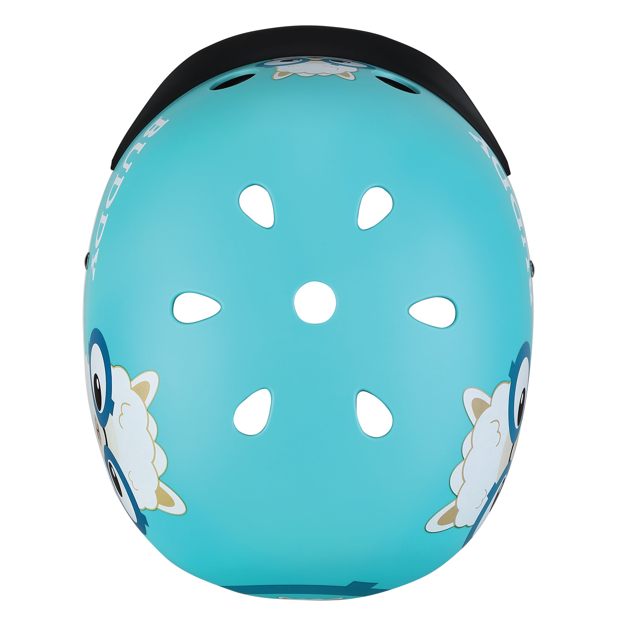 Globber Helmet Elite Lights XS-S (48-53cm) - Sky Blue Buddy