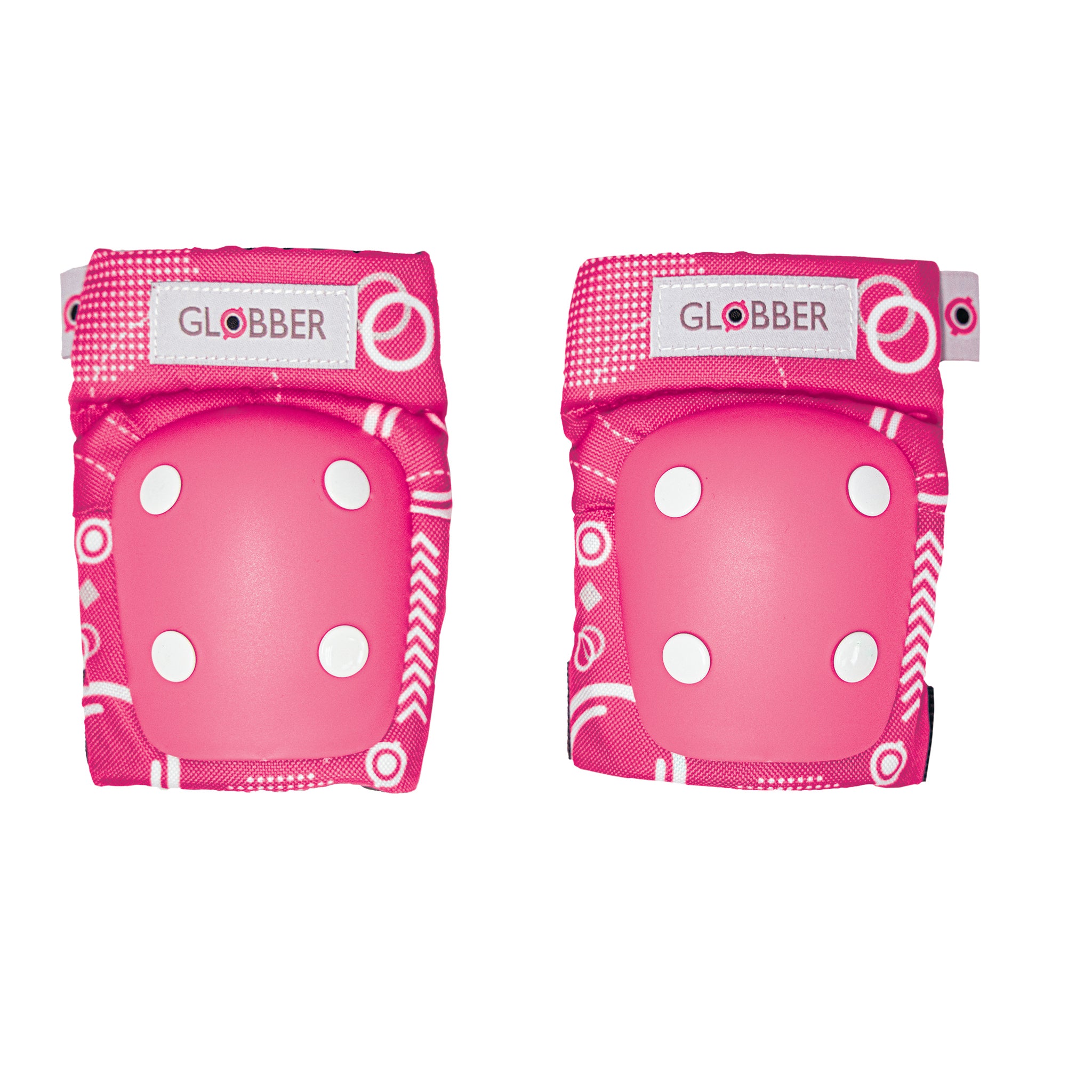 Globber Toddler Pads - Fuchsia Shapes