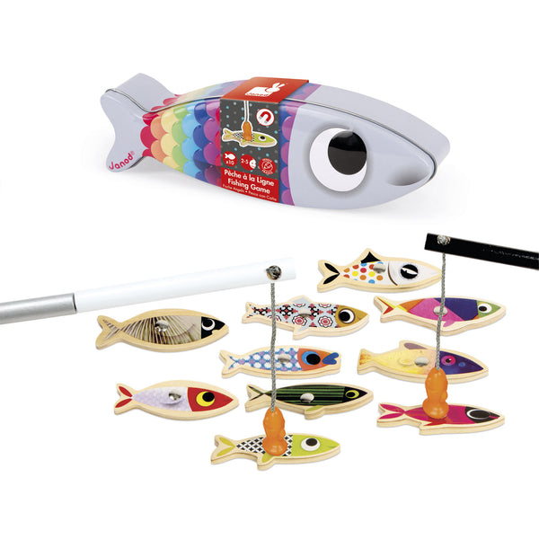 Babai Wooden Fishing Game Set