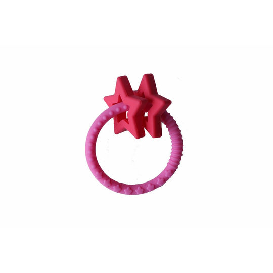 Jellystone Designs Star Baby Teether - Blossom