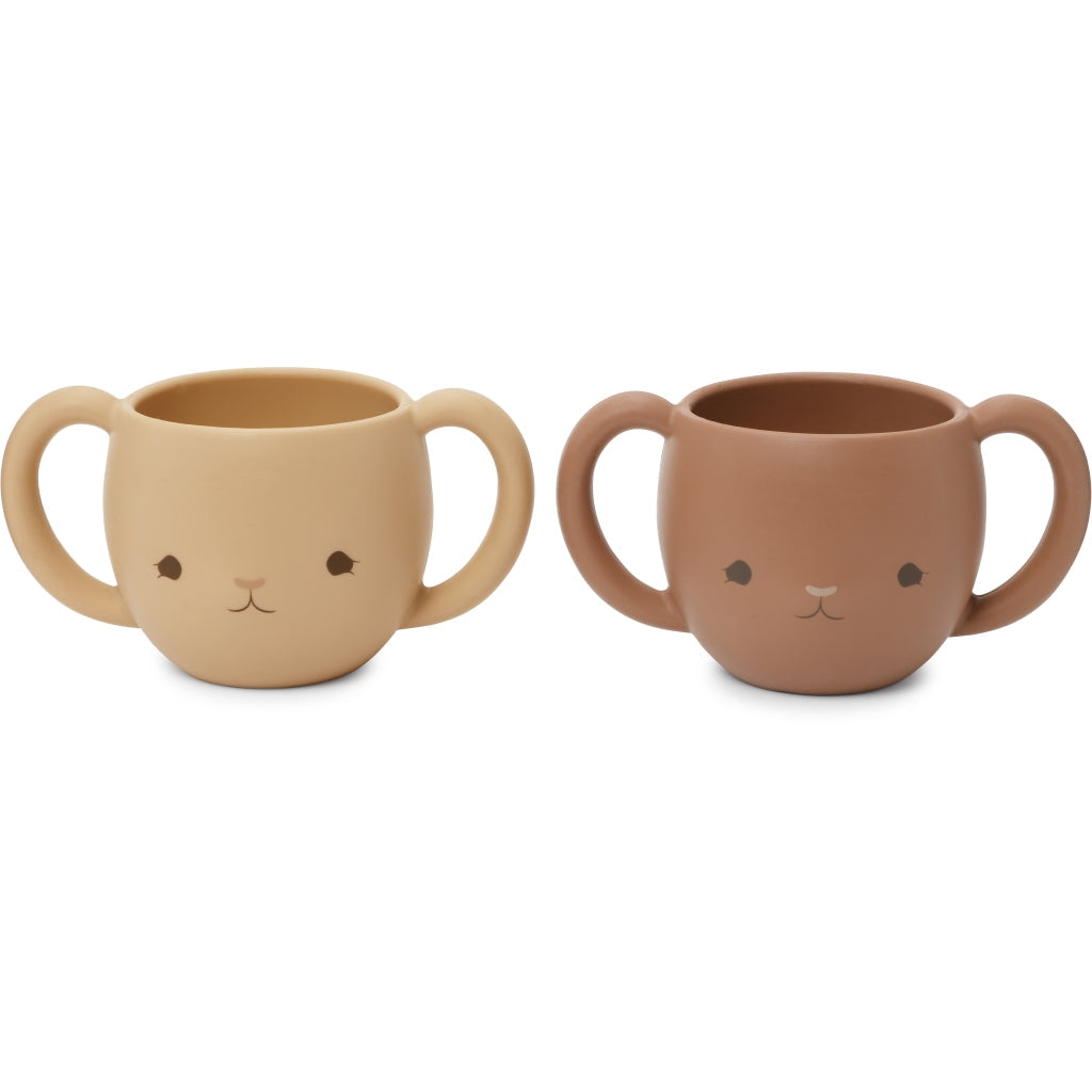 konges-sløjd-2-pack-cutie-cups-copper-brown-rose-sand-kong-w22ks3580-cb-rs-