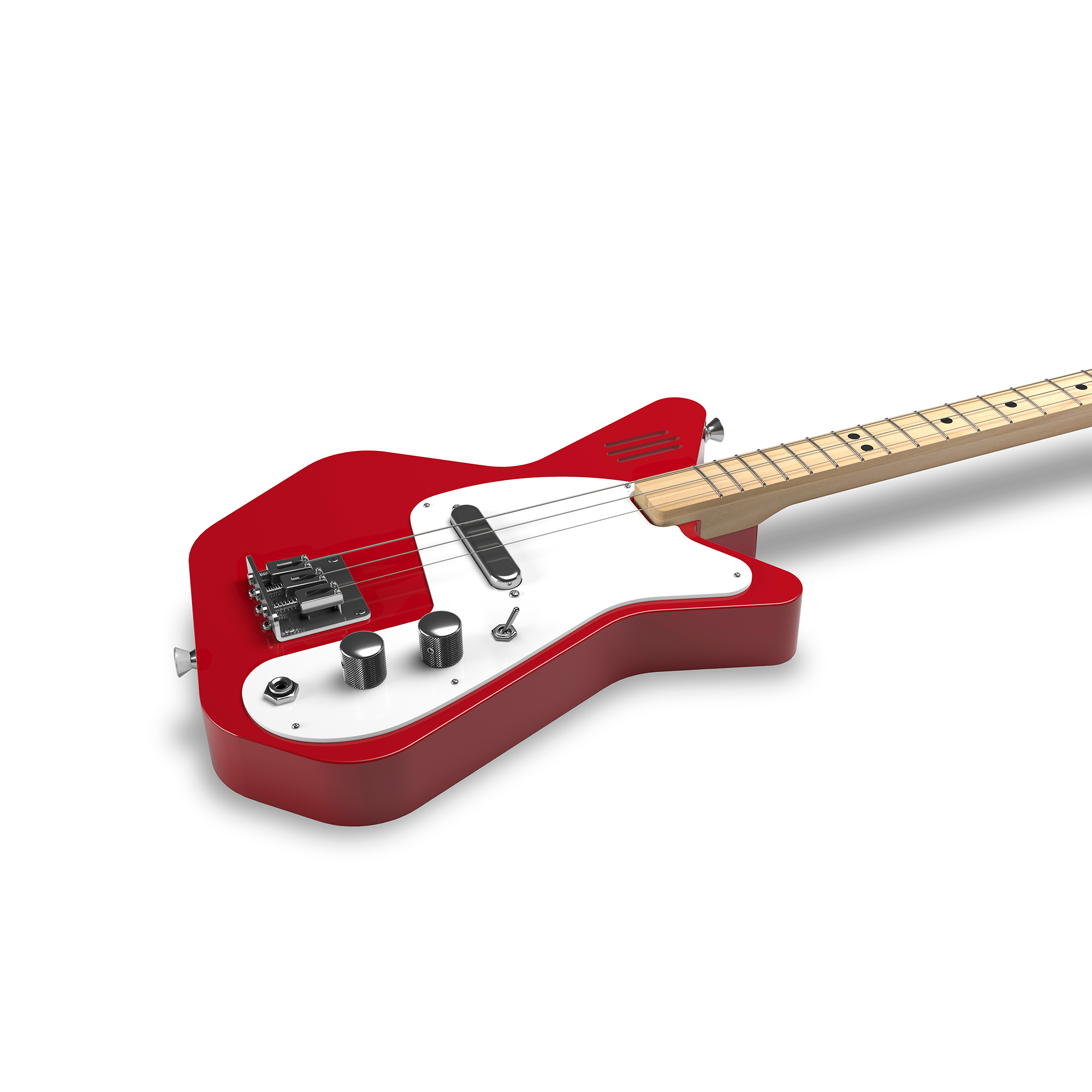 Loog Pro Electric Guitar With Built-In Amp - Red