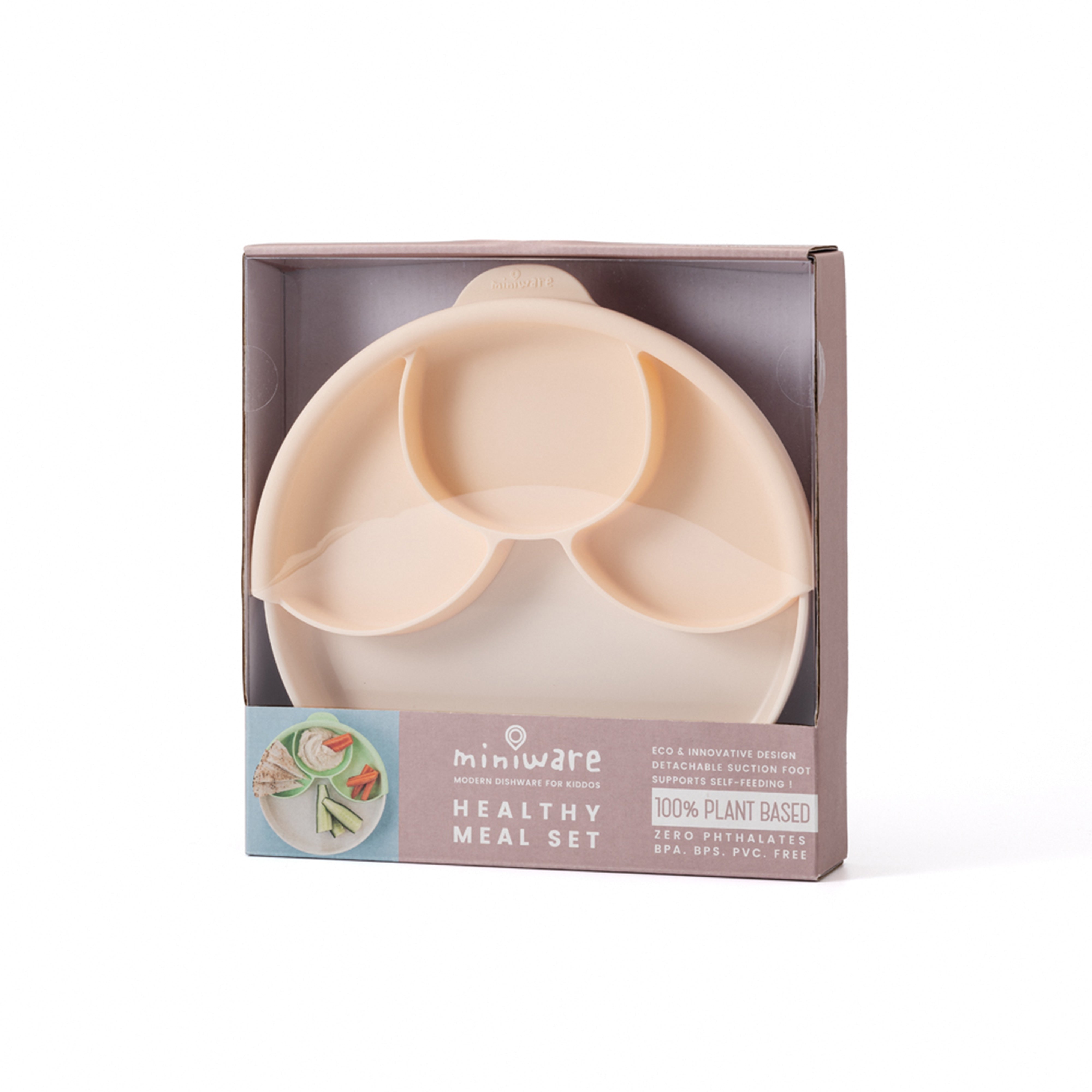 miniware-healthy-meal-set-pla-smart-divider-suction-plate-in-vanilla-+-silicone-divider-in-peach- (2)