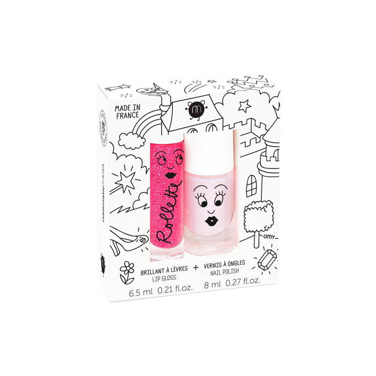 nailmatic-set-1-lip-gloss-raspberry-1-water-based-nail-polish-polly-nail-202fairytales