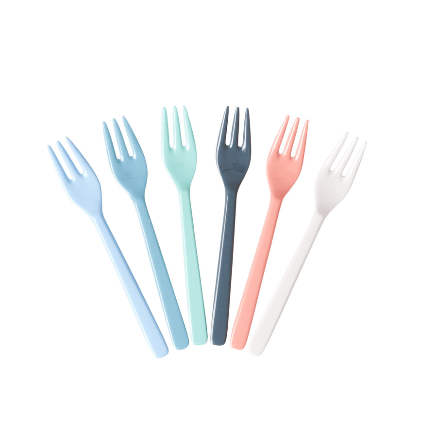 rice-dk-6-melamine-cake-forks-assorted-happy-21-colors-1