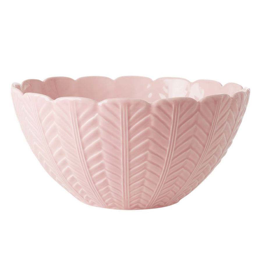 Rice Silicone Lid for Melamine Salad Bowl - Pink