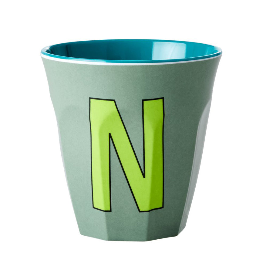 rice-dk-melamine-cup-with-the-letter-n-khaki-two-tone-medium-rice-melcu-alpnb-01