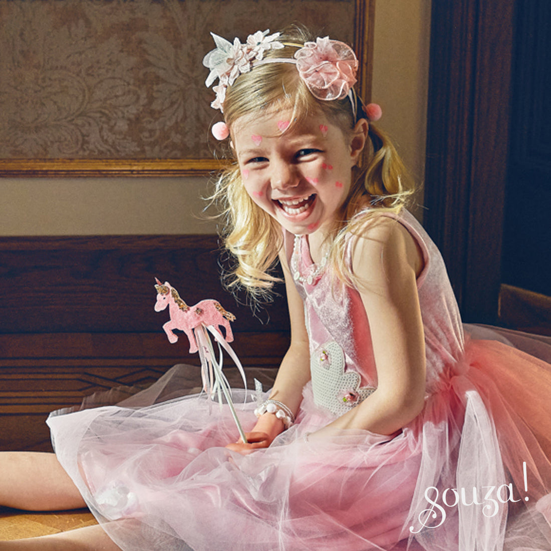 Déguisement princesse Swan (5-7 ans) : Souza For Kids