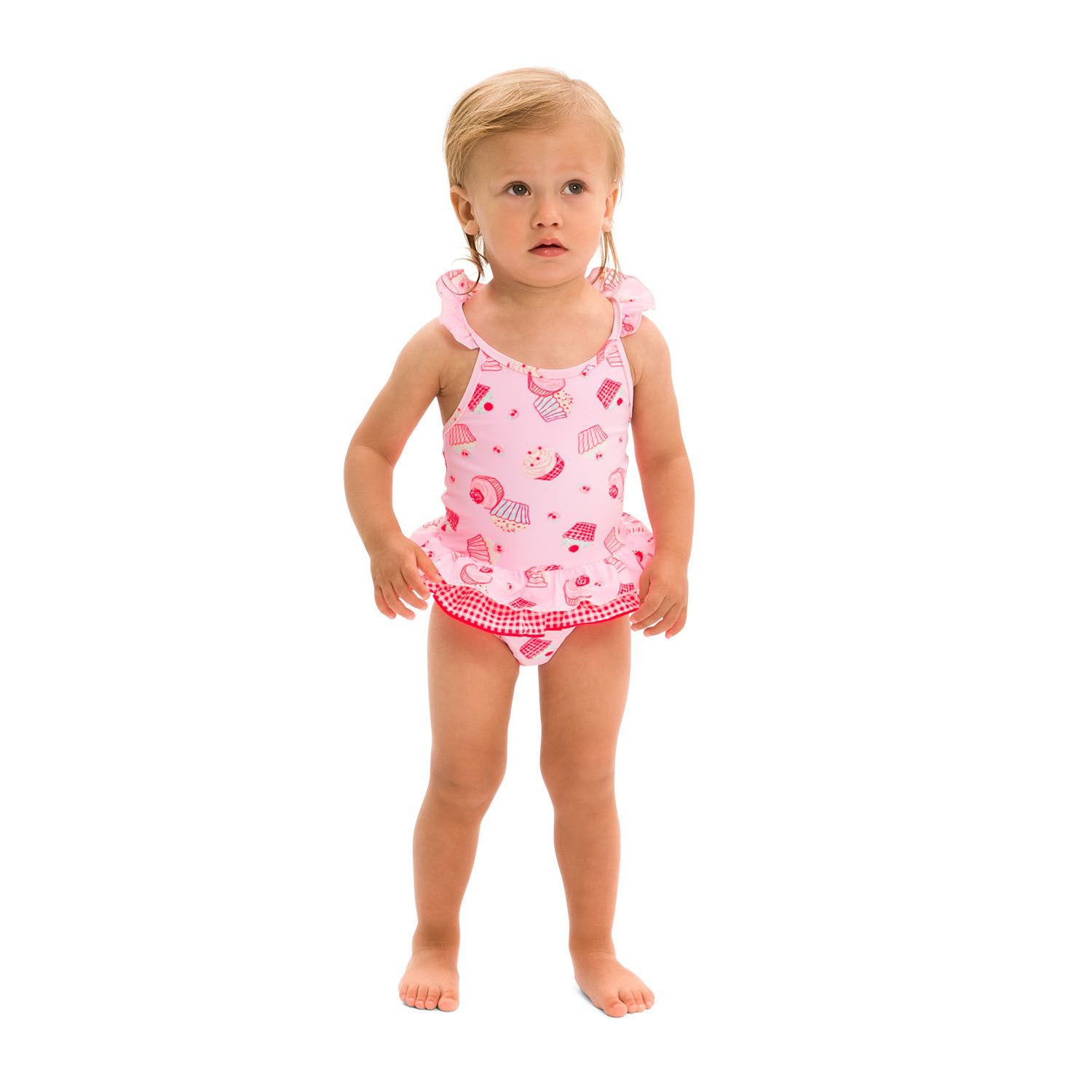 Sunuva Baby Girls Mini Cupcake Frill Swimsuit – Petit Bazaar