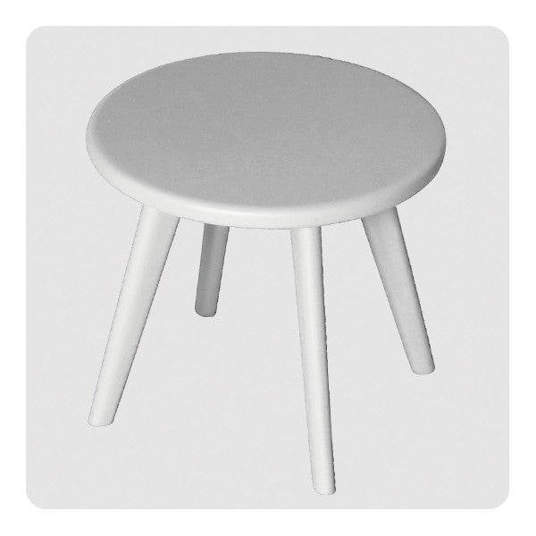 Laurette Tabouret Haricot Stool Grey (Pre-Order; Est. Delivery in 3-4 Months)